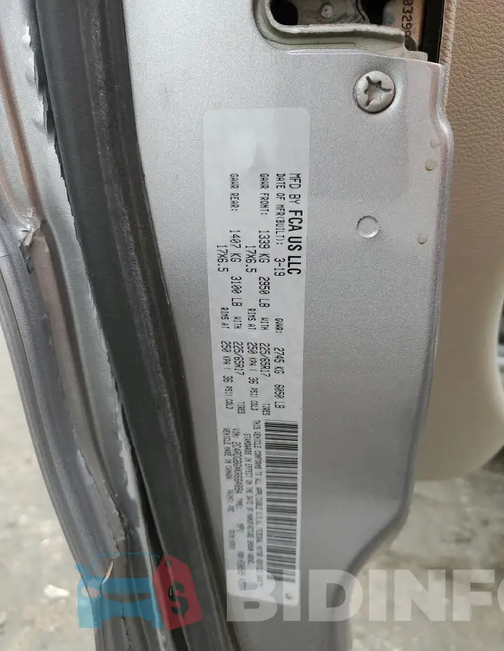 2C4RDGBGXKR664894 Photo# 13