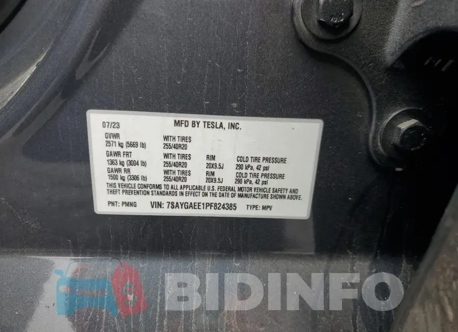 7SAYGAEE1PF824385 Photo# 13