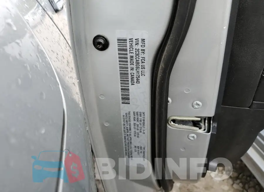 2C3CCABG6LH175443 Photo# 12