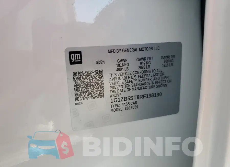 1G1ZB5ST8RF198190 Photo# 12