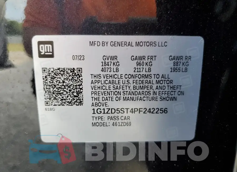 1G1ZD5ST4PF242256 Photo# 12