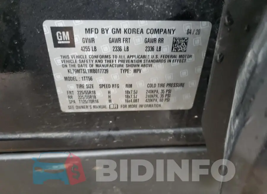 KL79MTSL1MB017739 Photo# 12