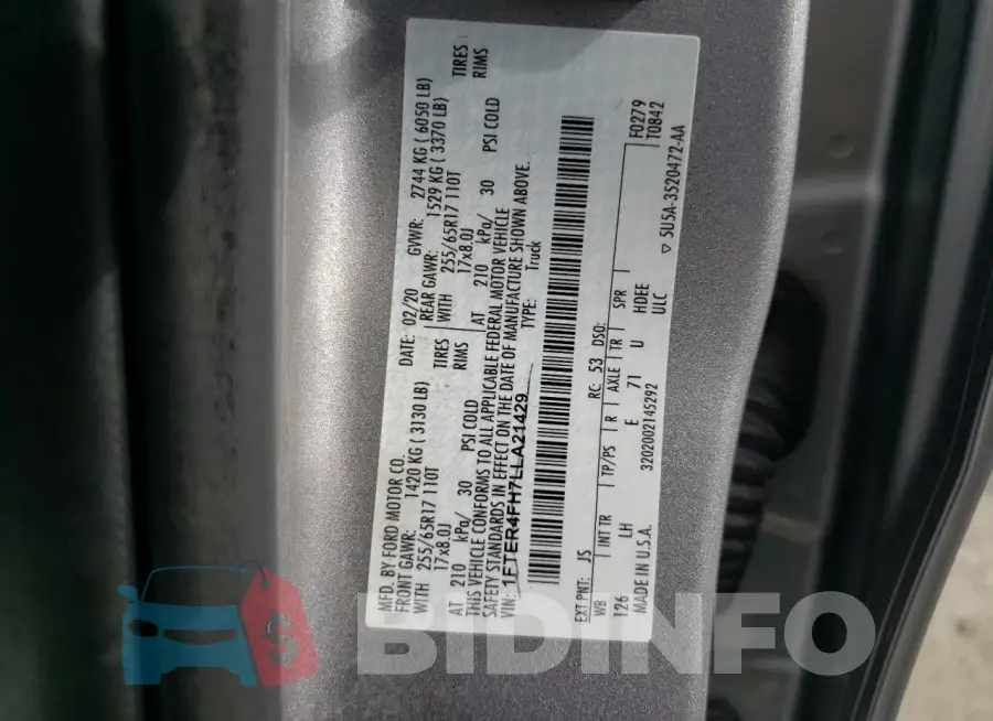 1FTER4FH7LLA21429 Photo# 12