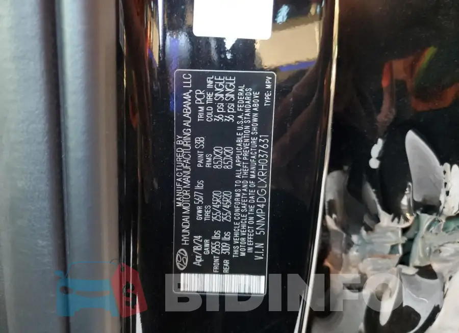 5NMP4DGLXRH037631 Photo# 13