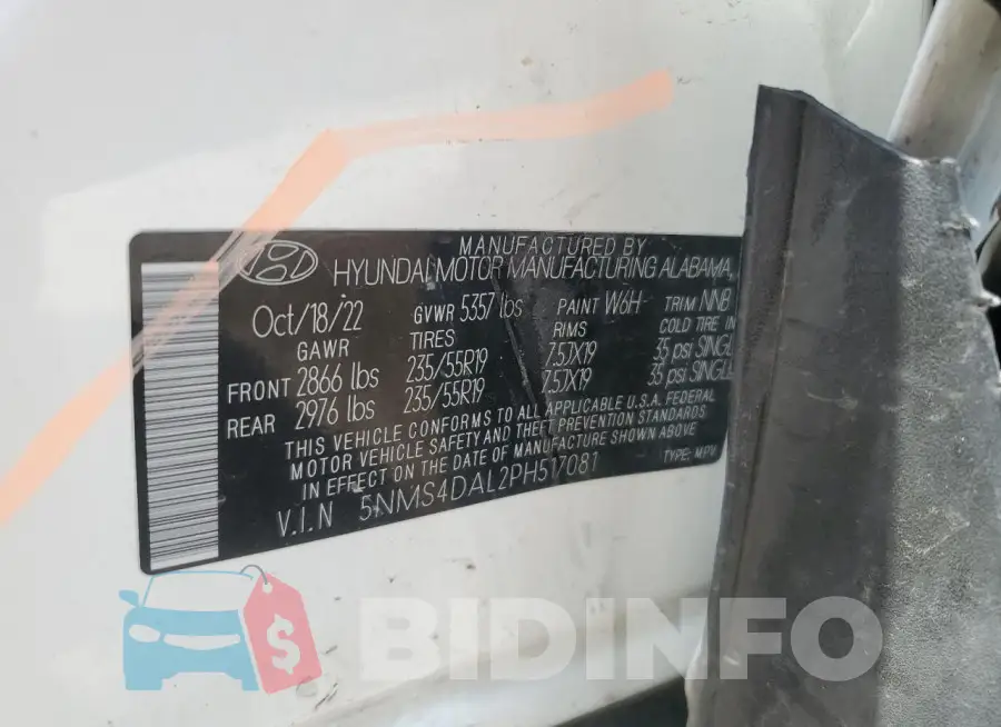 5NMS4DAL2PH517081 Photo# 14