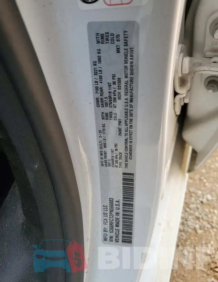 1C6SRFCT2PN566883 Photo# 12