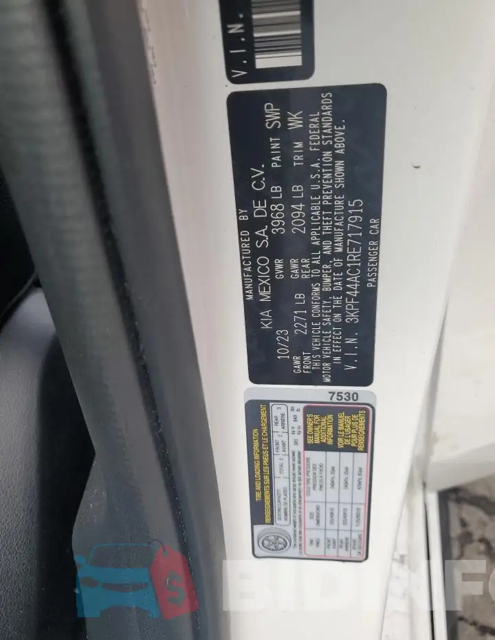 3KPF44AC1RE717915 Photo# 12
