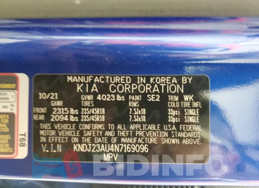 KNDJ23AU4N7169096 Photo# 13