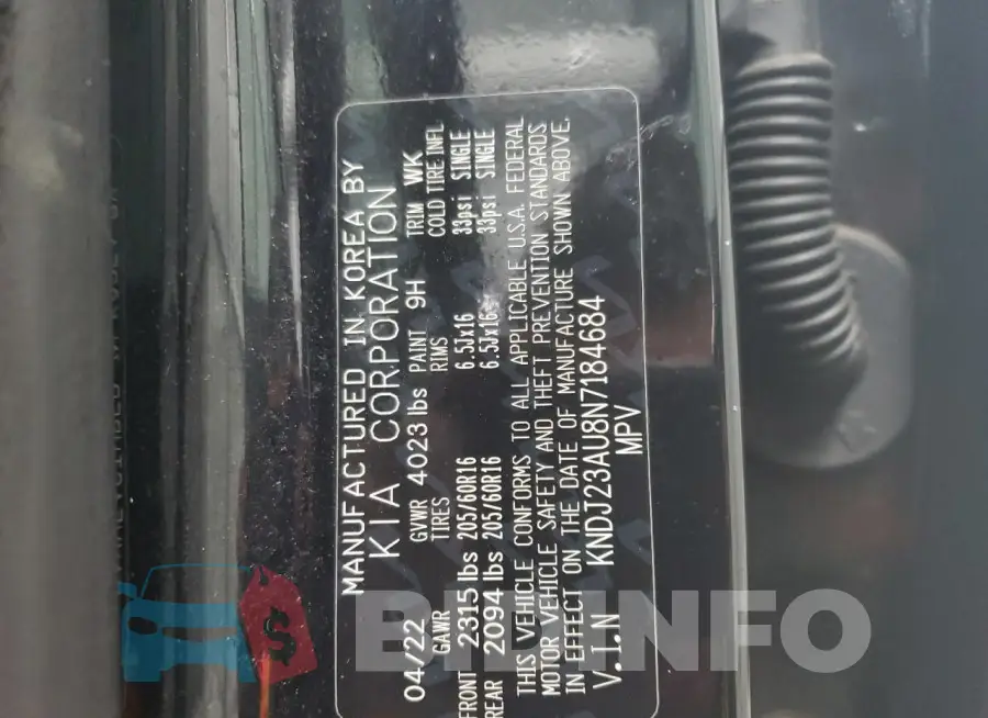 KNDJ23AU8N7184684 Photo# 14