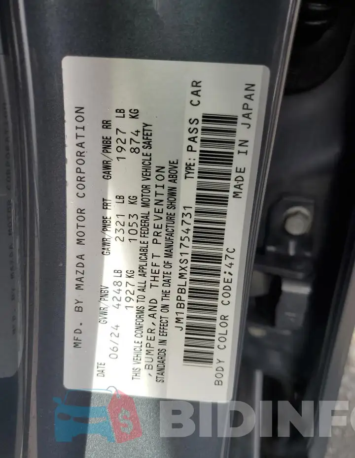 JM1BPBLMXS1754731 Photo# 13