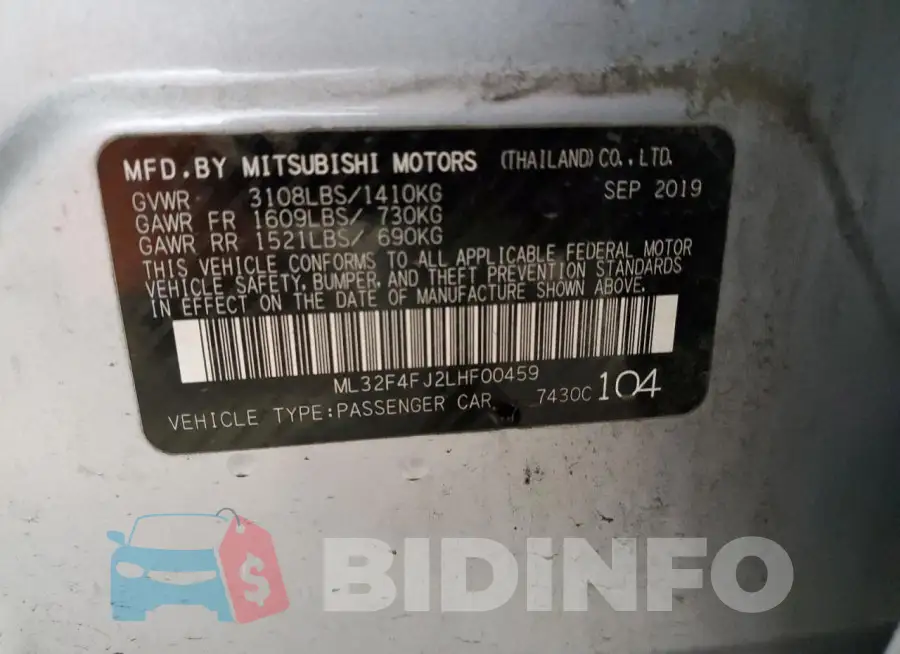 ML32F4FJ2LHF00459 Photo# 12