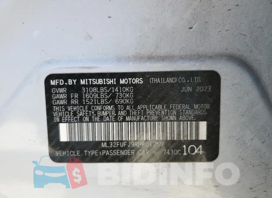 ML32FUFJ9RHF01259 Photo# 12