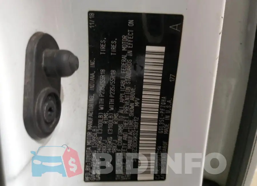 5TDDZ3DC6KS218912 Photo# 13