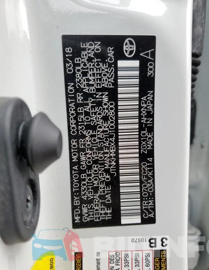 JTNKHMBX4J1002800 Photo# 14