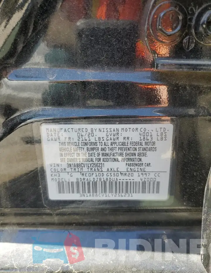 3N1AB8CV1LY256231 Photo# 12