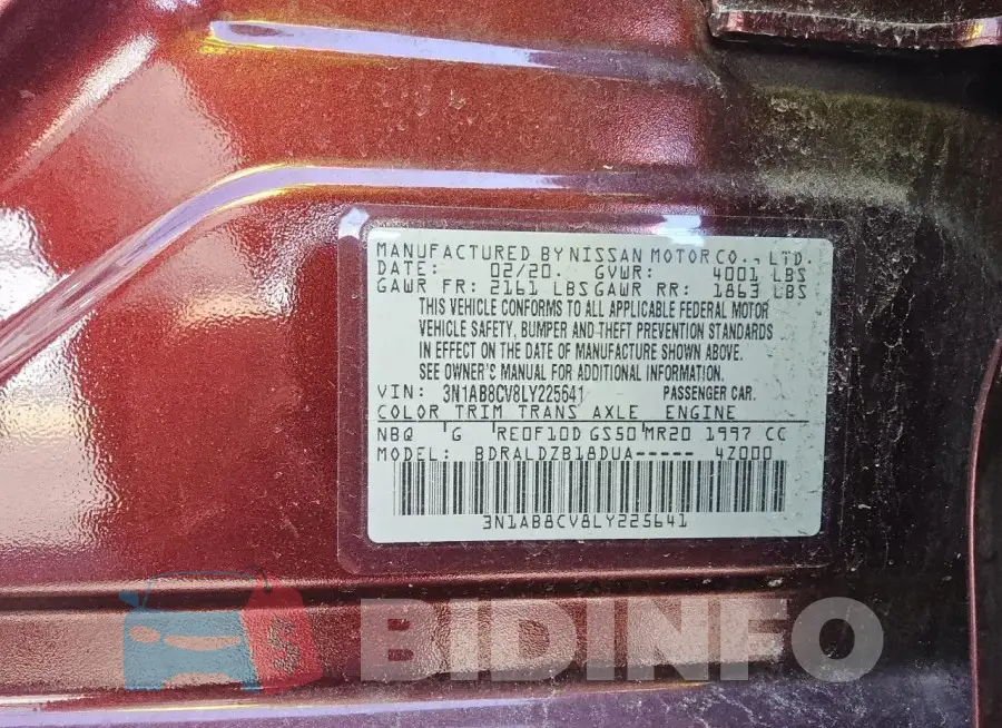 3N1AB8CV8LY225641 Photo# 12