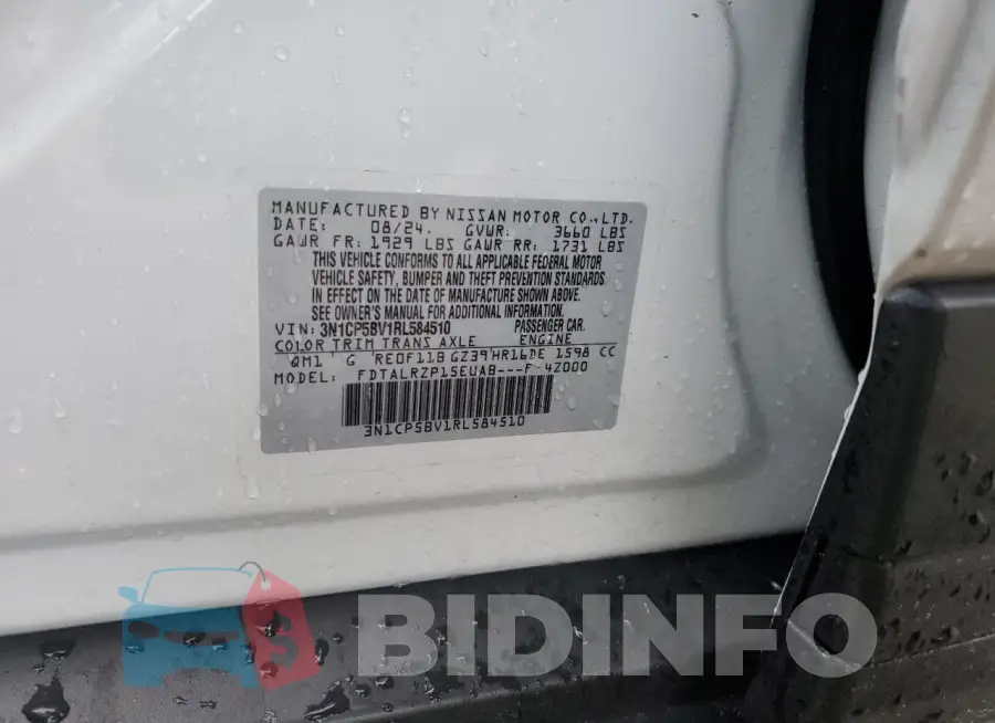 3N1CP5BV1RL584510 Photo# 13