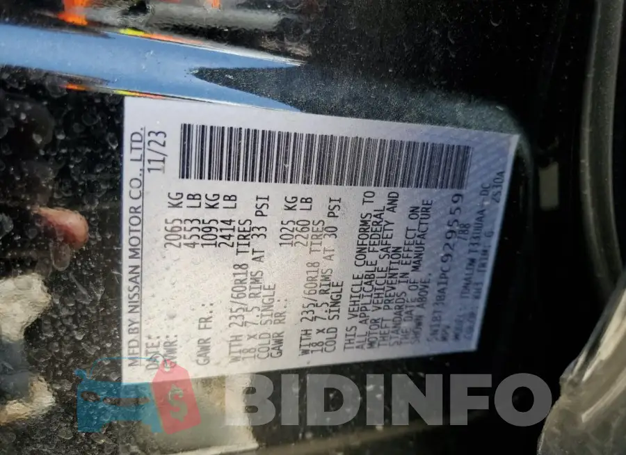 5N1BT3BA1PC929559 Photo# 13