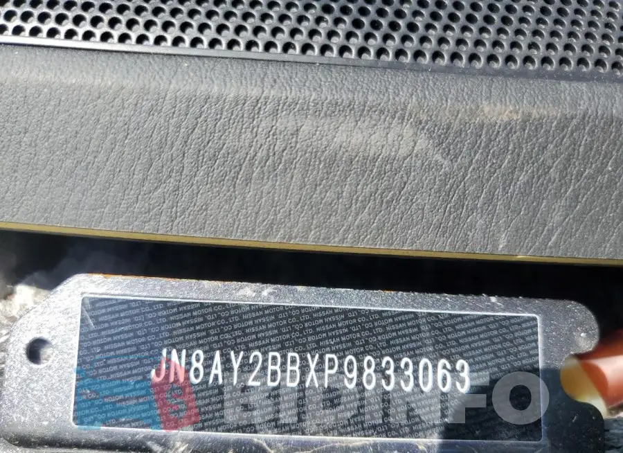 JN8AY2BBXP9833063 Photo# 14