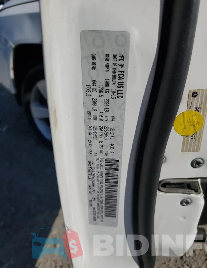 1C4NJCEB5GD599897 Photo# 13