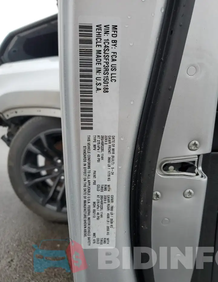 1C4SJSFP3RS150188 Photo# 13
