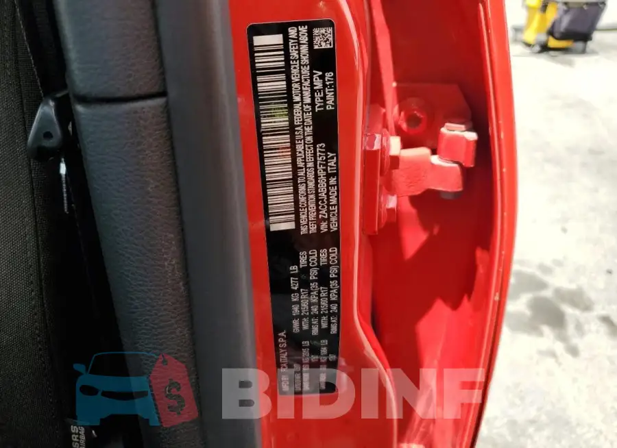 ZACCJABB6HPF75773 Photo# 13
