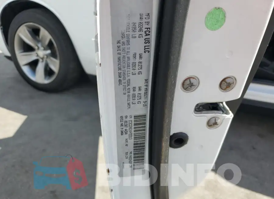 2C3CDZAG1KH723313 Photo# 12
