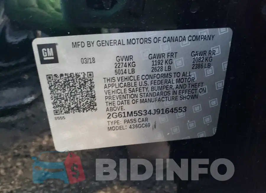 2G61M5S34J9164553 Photo# 12