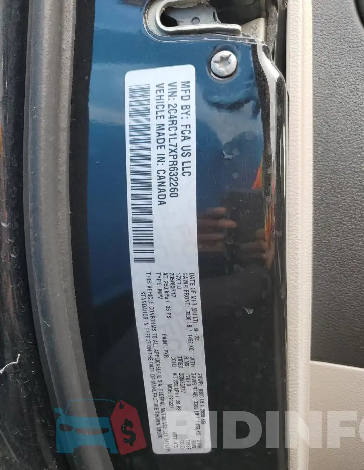 2C4RC1L7XPR632260 Photo# 13