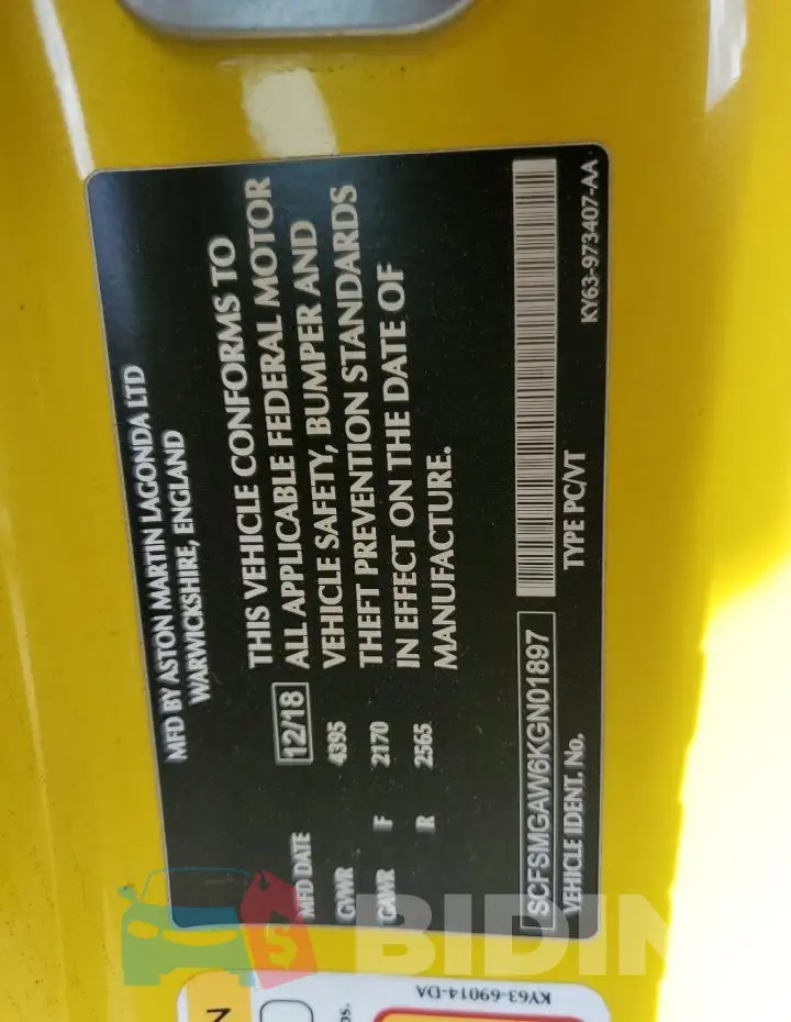 SCFSMGAW6KGN01897 Photo# 13