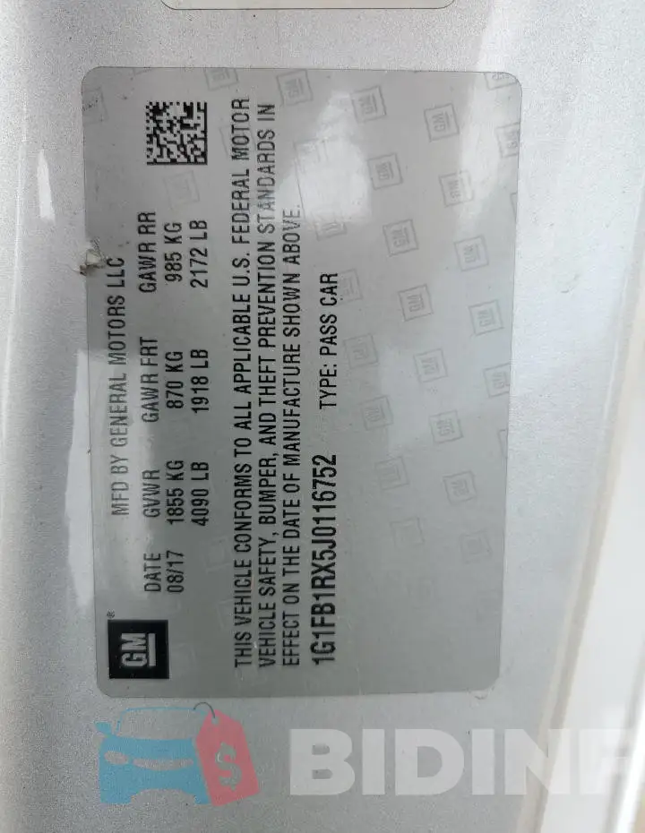 1G1FB1RX5J0116752 Photo# 12