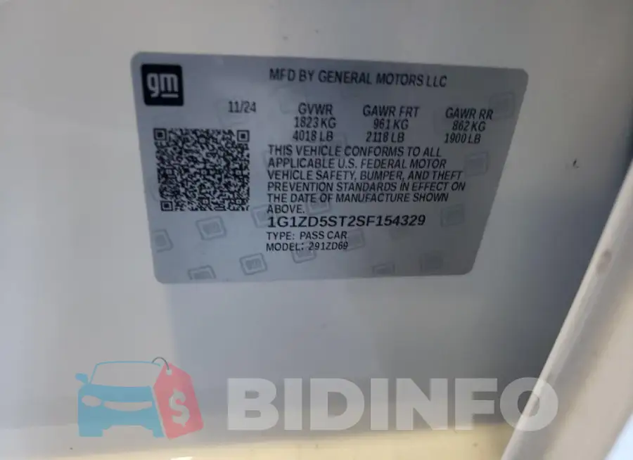 1G1ZD5ST2SF154329 Photo# 12