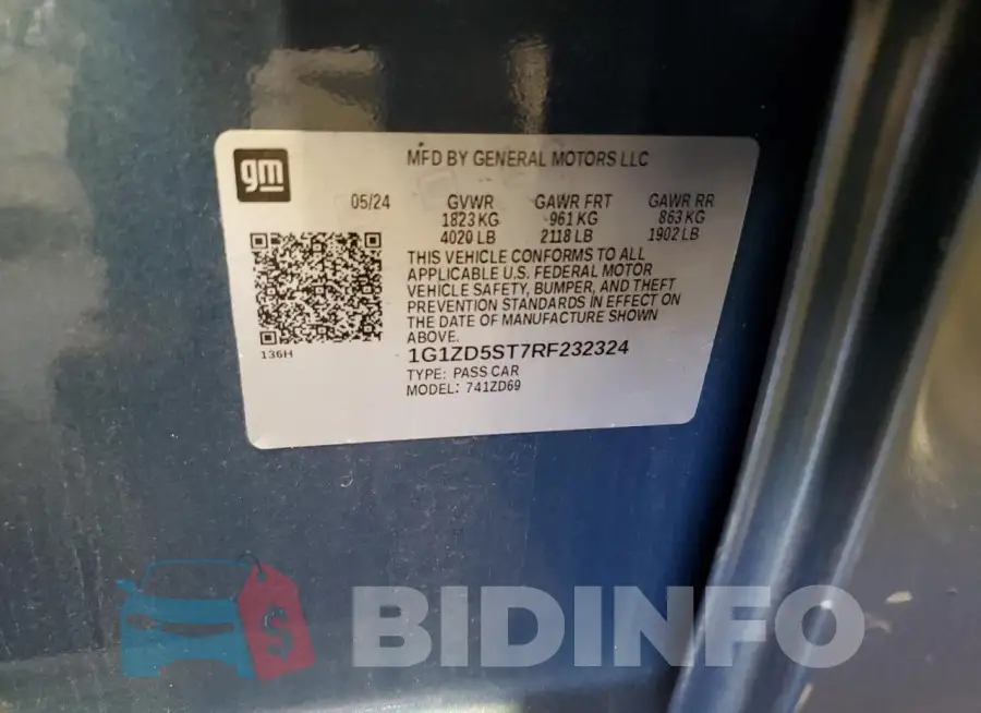 1G1ZD5ST7RF232324 Photo# 12