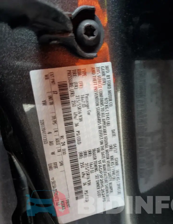 1FADP3F28HL262470 Photo# 12