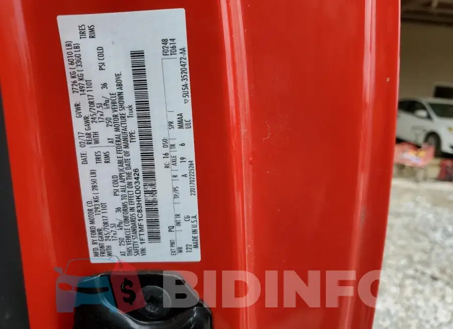 1FTMF1C83HKD03426 Photo# 12