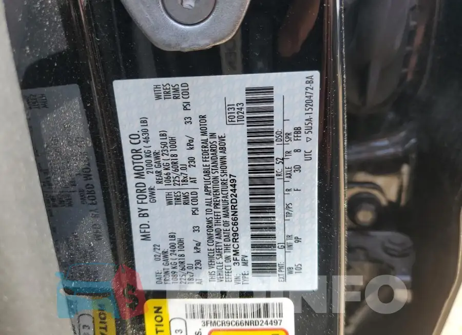 3FMCR9C66NRD24497 Photo# 13