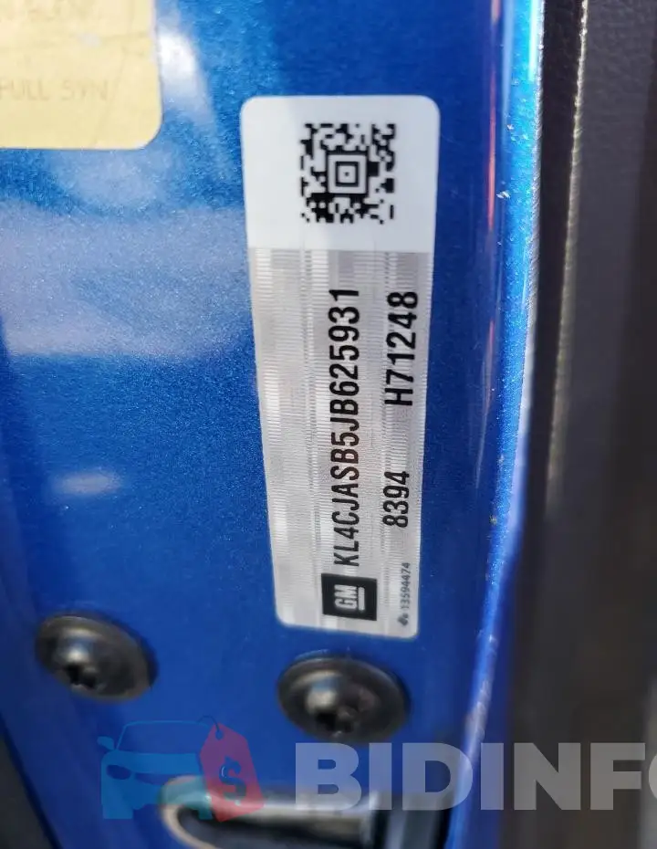 KL4CJASB5JB625931 Photo# 13