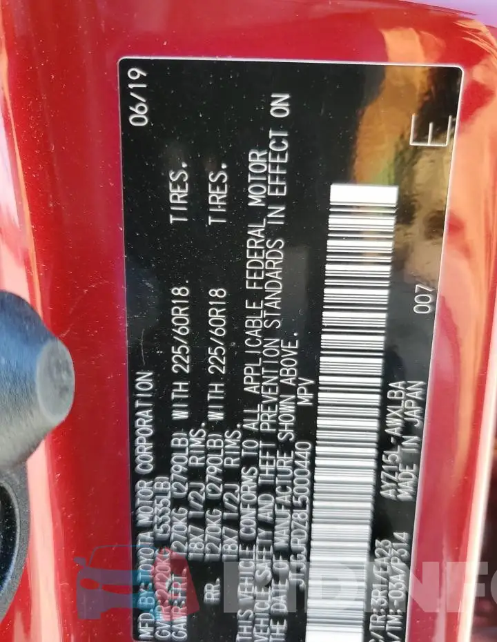 JTJGJRDZ8L5000440 Photo# 13