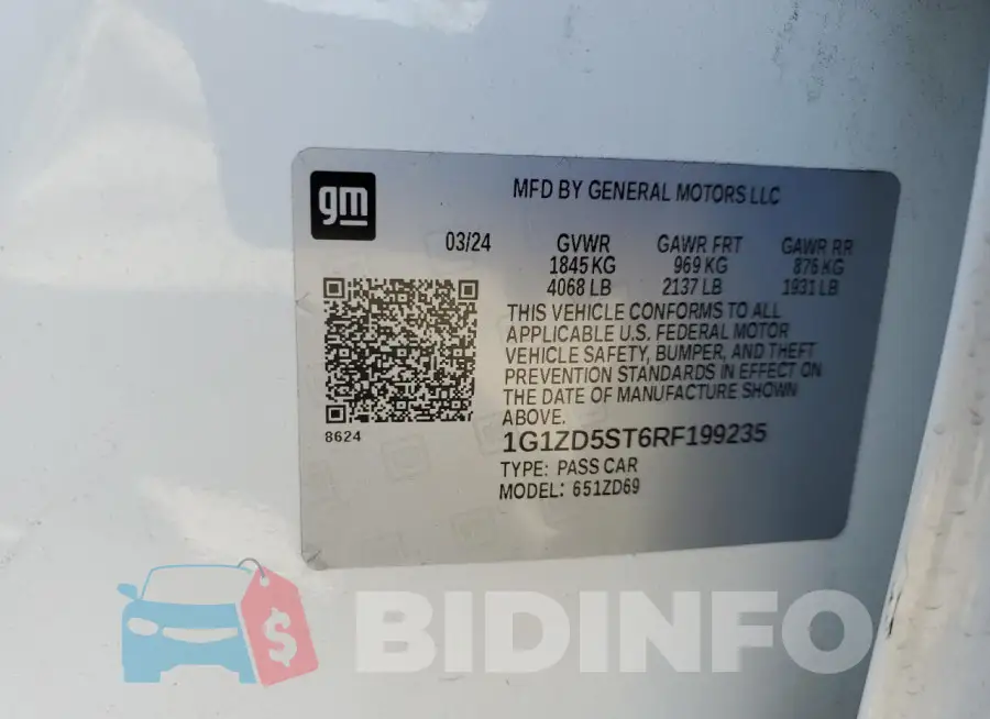 1G1ZD5ST6RF199235 Photo# 12