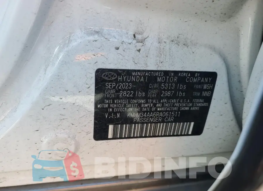 KMHM34AA6RA061511 Photo# 12