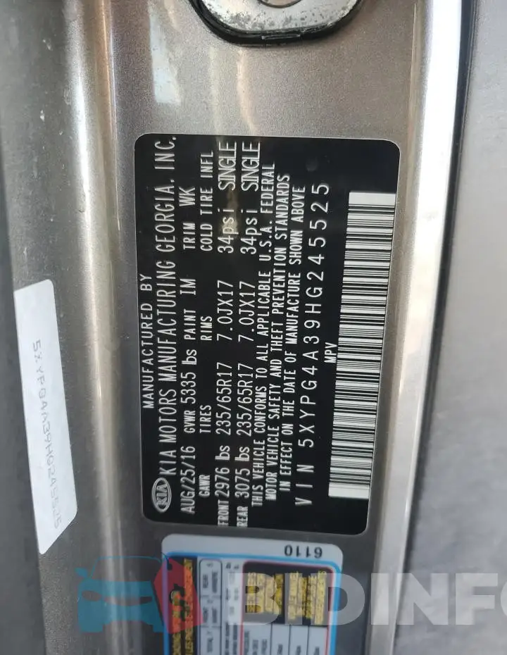5XYPG4A39HG245525 Photo# 13
