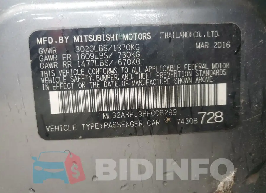ML32A3HJ9HH006299 Photo# 12