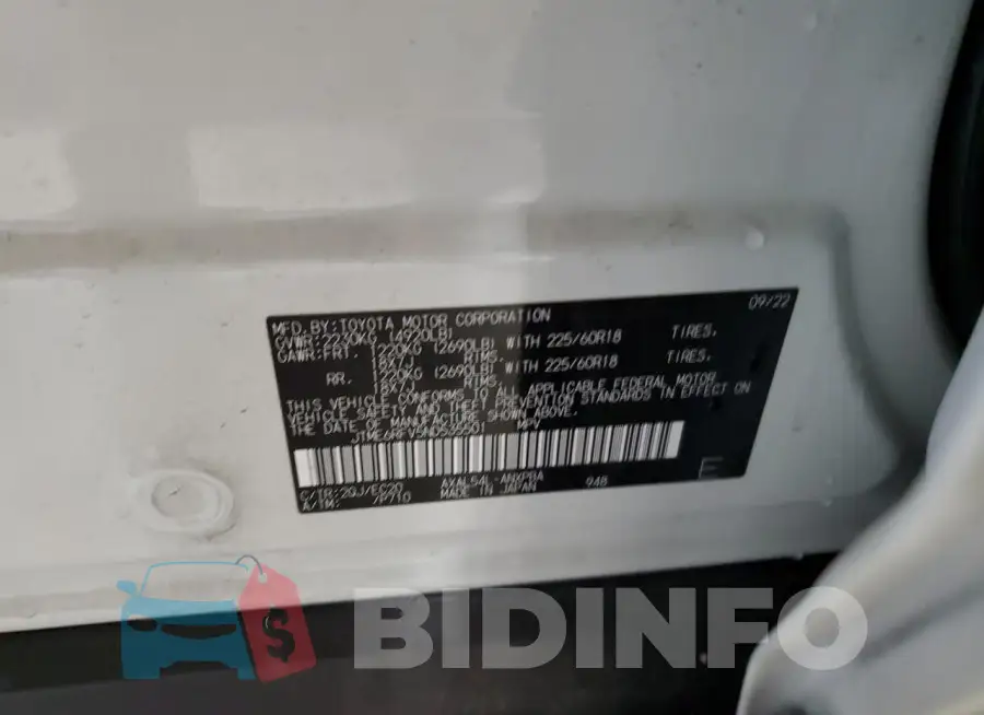 JTME6RFV5ND535501 Photo# 14