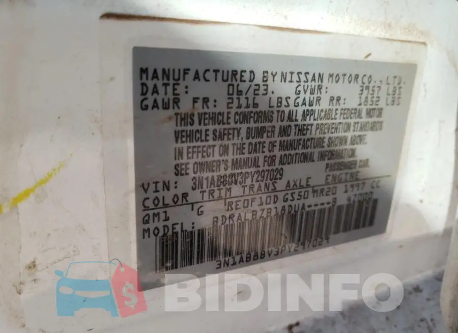3N1AB8BV3PY297029 Photo# 12