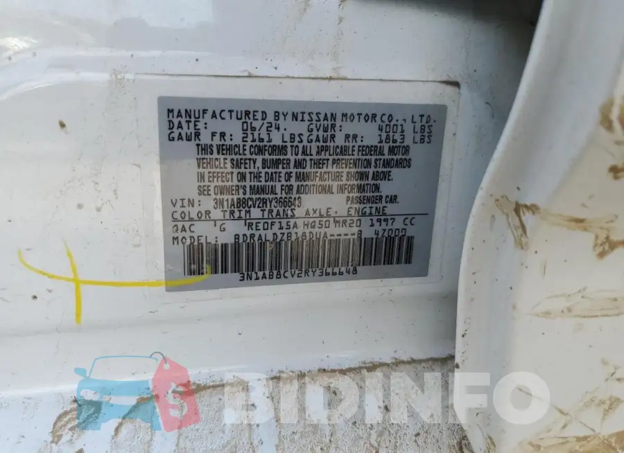 3N1AB8CV2RY366648 Photo# 12