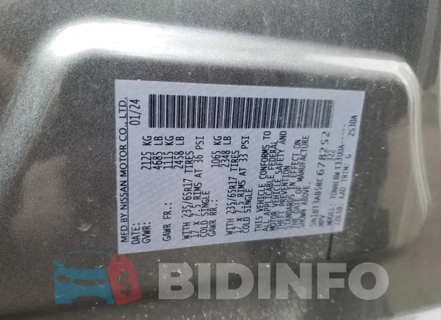 5N1BT3AB5RC678252 Photo# 13