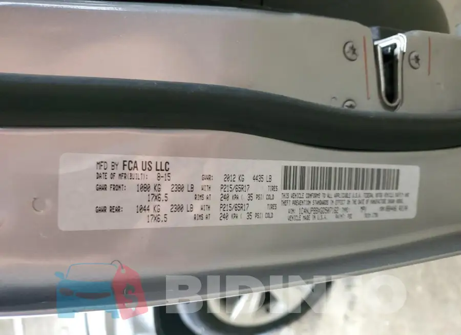 1C4NJPBBXGD507162 Photo# 13