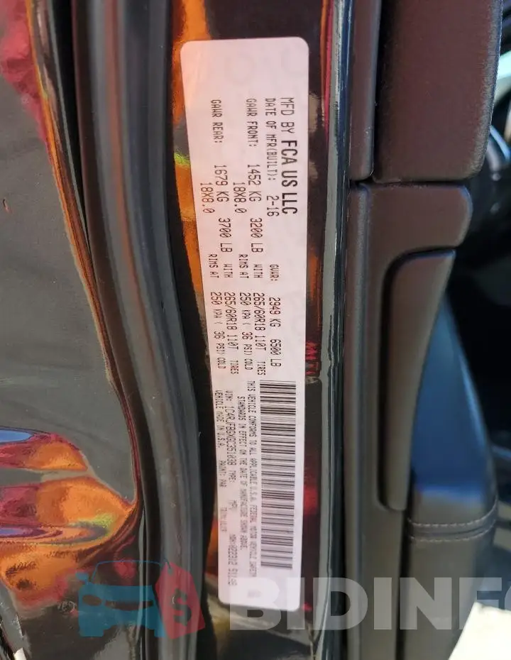 1C4RJFBGXGC351038 Photo# 13