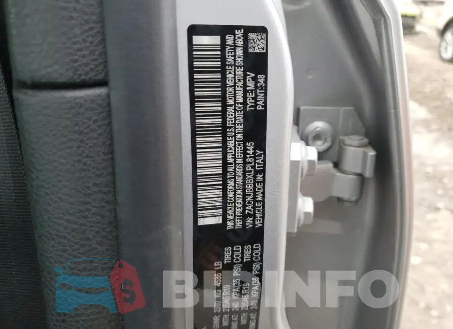 ZACNJBBBXLPL81445 Photo# 13