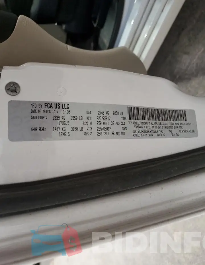 2C4RDGBG3LR155912 Photo# 12